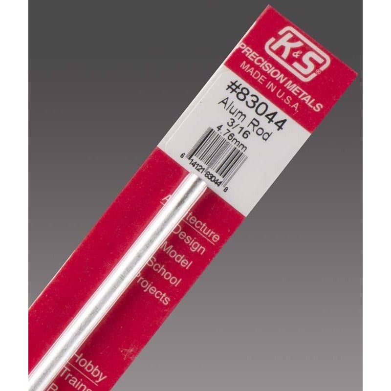 K&S Aluminum Rod – 3/16 KSE83044
