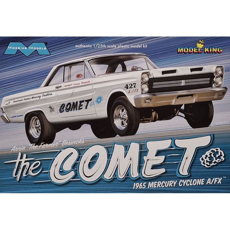 1965 Mercury Cyclone A/FX The Comet 1/25 #1223 by Moebius