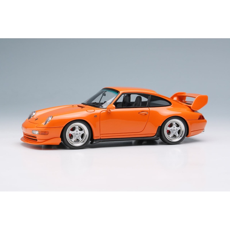 [ Back-order ] Make Up VISION VM096J 1:43 Porsche 911 (993) Carrera RS 1995 (Japanese version) Orange model car