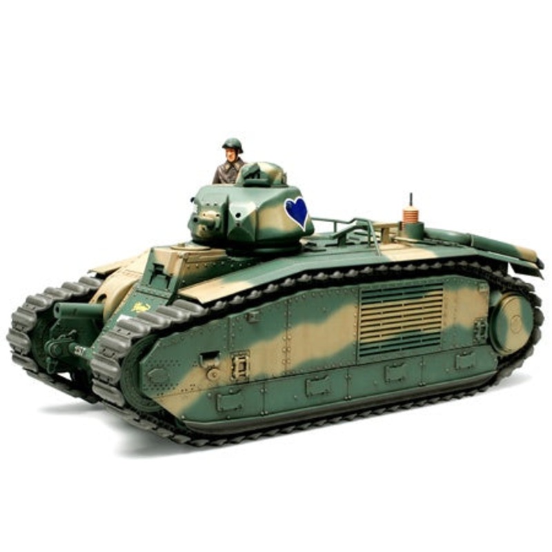 French Battletank B1 Bis 1/35 #35282 by Tamiya