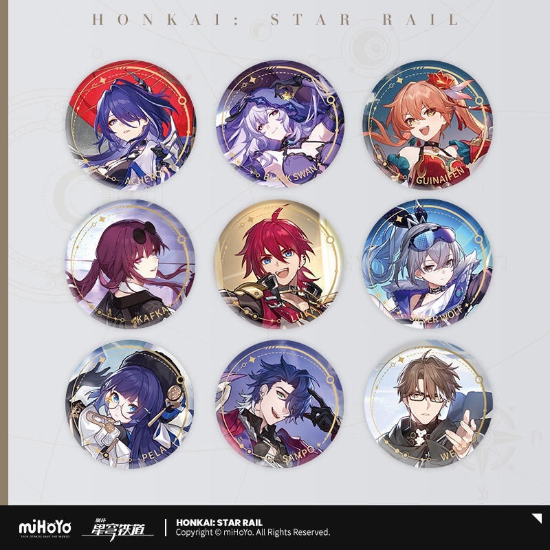 Honkai Star Rail Character Illustration Series Badge – Nihility