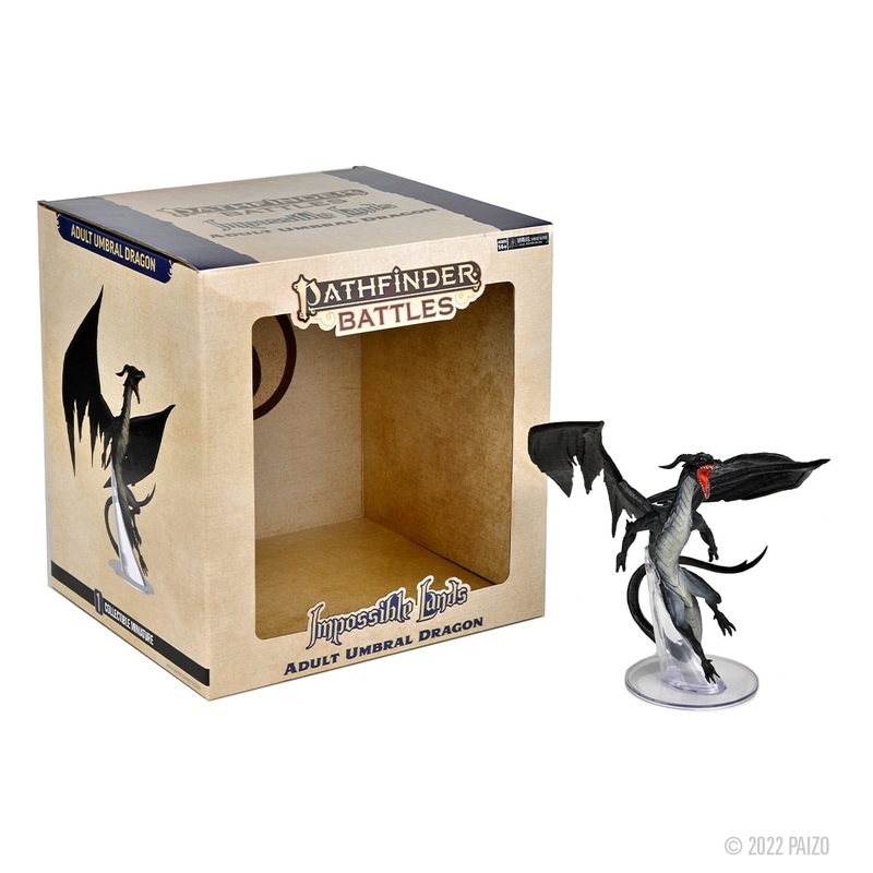 Pathfinder Battles: Impossible Lands – Adult Umbral Dragon 97543