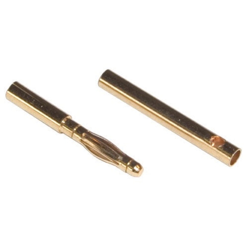 Venom Micro Bullet Plug 2.0mm for 16-18awg wire (3 Sets