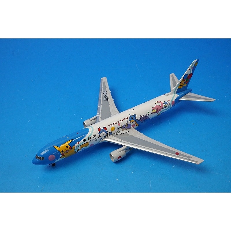 1:400 B767-300 ANA Pokemon Jet 1999 JA8288 4-2002-03 Big Bird airplane model