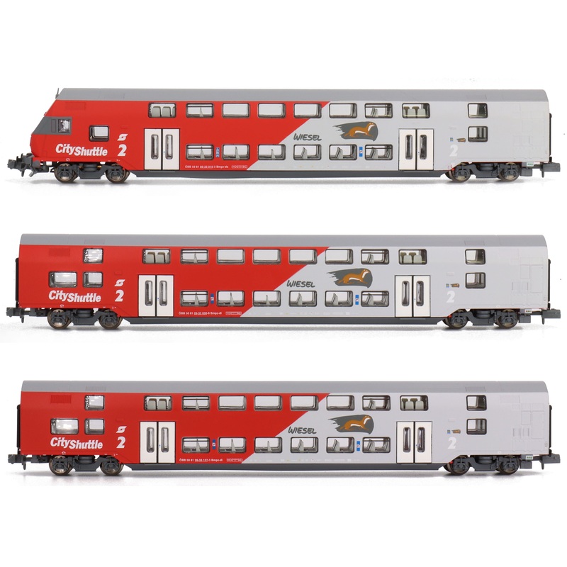 3-part DOSTO City Shuttle WIESEL BB Ep.V car set