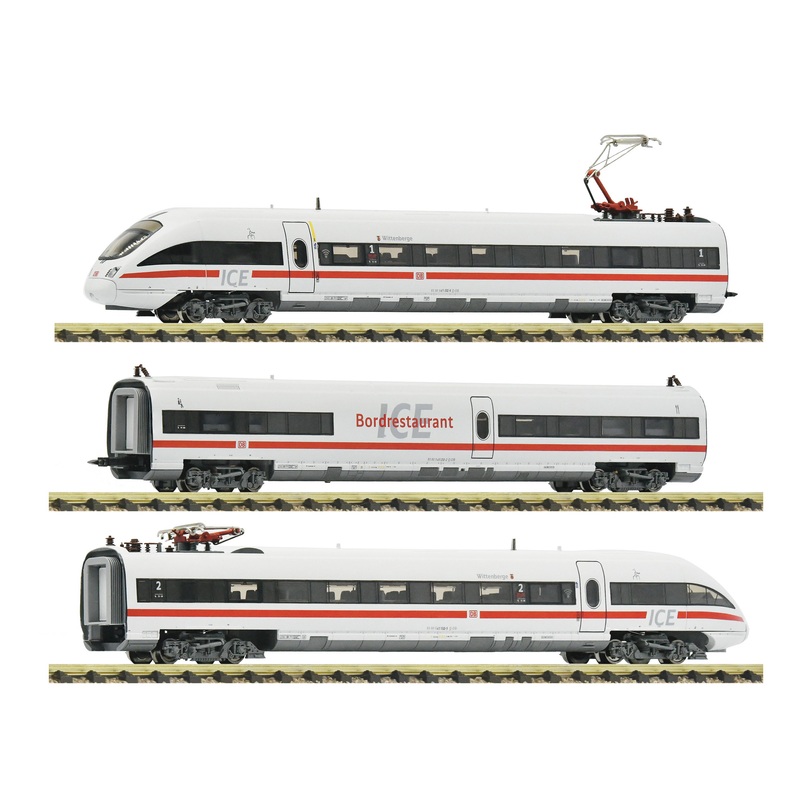 DCC + Sound Electric ICE railcar train BR 411 DB AG Ep.VI 3-part