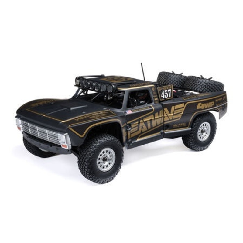 Losi Baja Rey 2.0 Ford F100 1/10 RTR 4WD Brushless Desert Truck (Heatwave) w/2.4GHz Radio, AVC & SMART – LOS03049