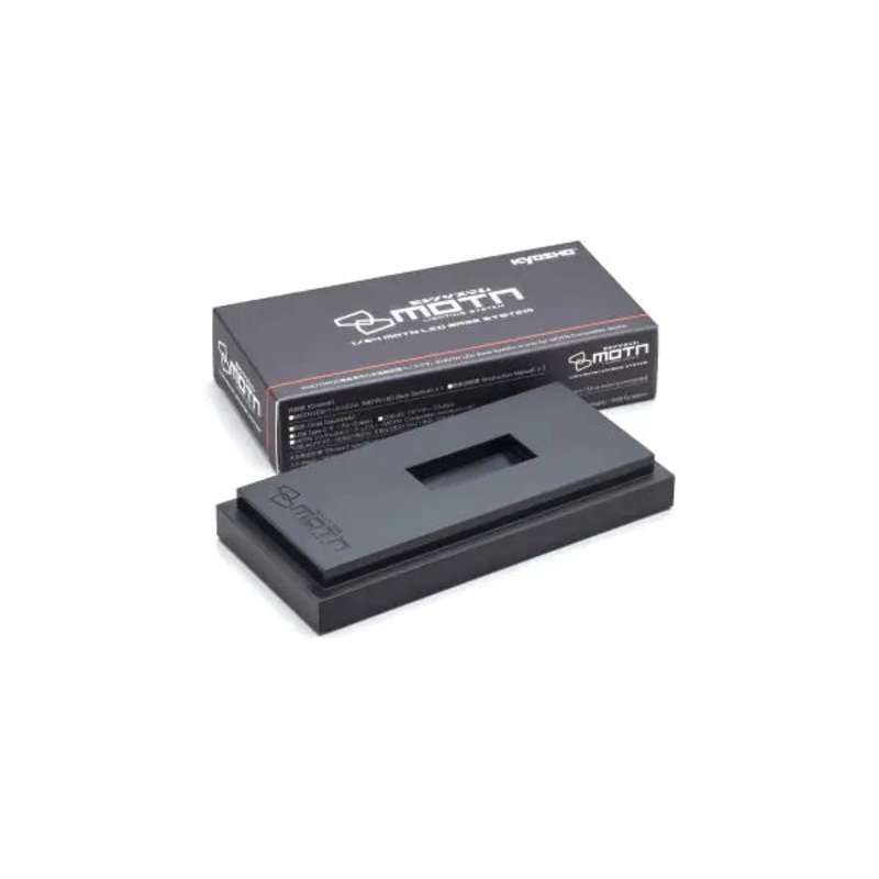 [ Back-order ] KYOSHO K07125 1:64 MOTN LED Base System Non-Contact Power Supply Base Light-Up Gimmick model car