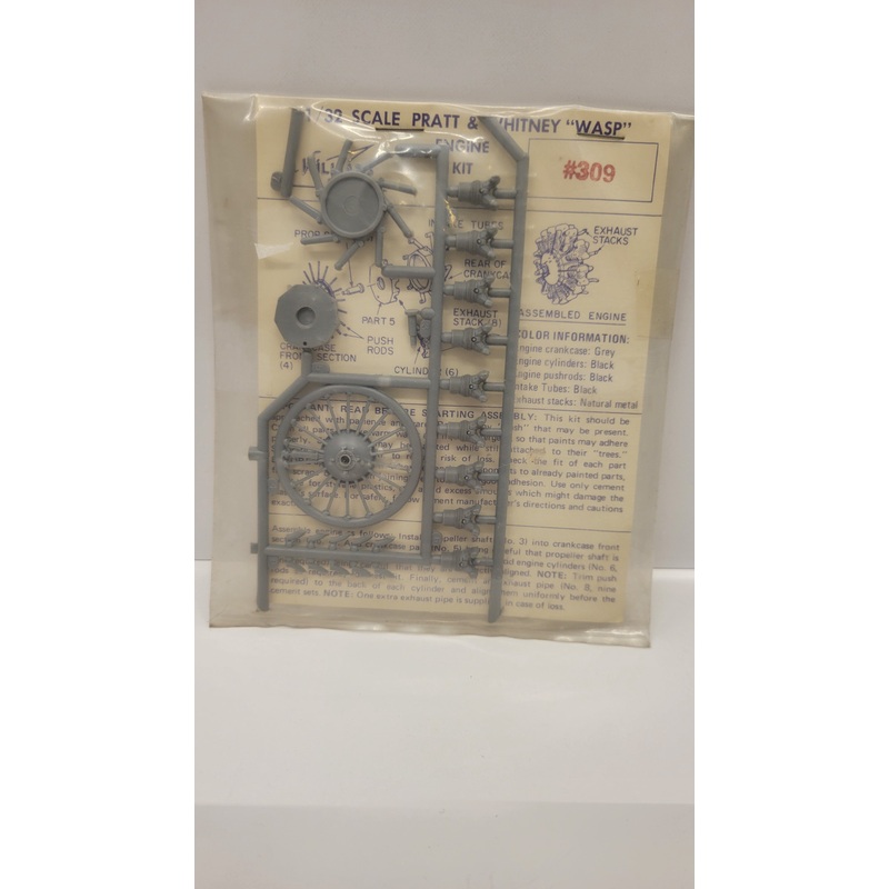 (Pre Owned)  Pratt & Whitney Wasp Engine 1/32 #309