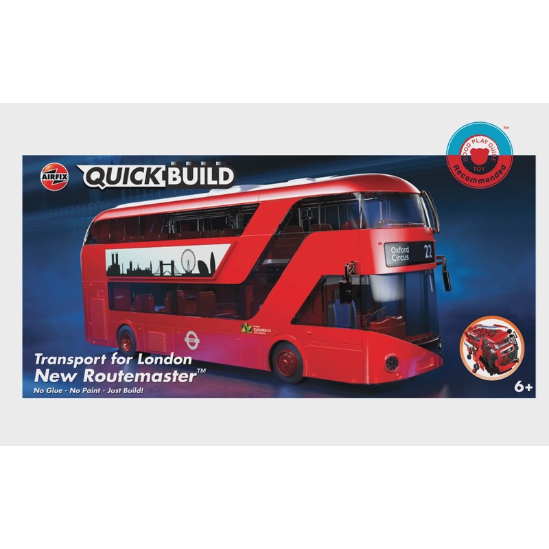 Transport Bus For London New Route Master – Airfix Quick Build