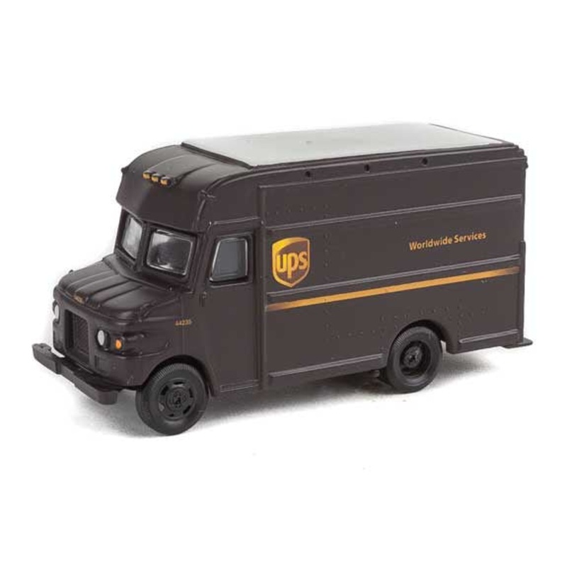 UPS Package Car #14001 United Parcel Service Modern Shield Logo [HO]