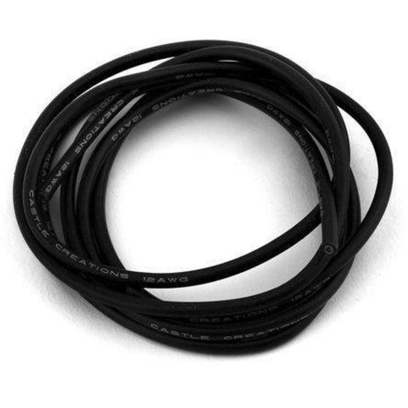 Castle Creations Wire 60, 12 AWG Blk