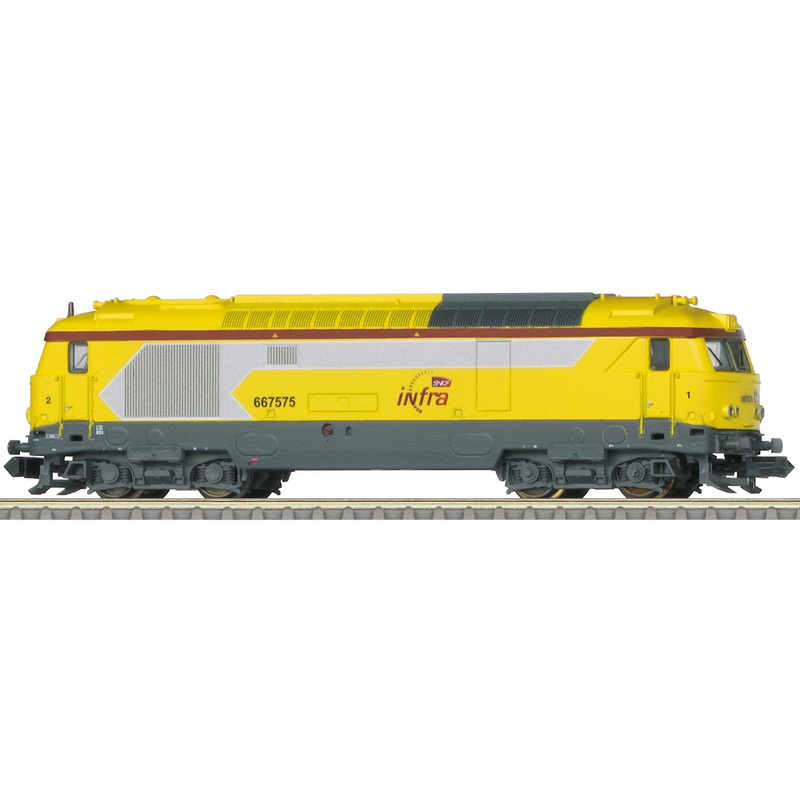 DCC + Sound Diesel locomotive series 67400 SNCF Ep.VI