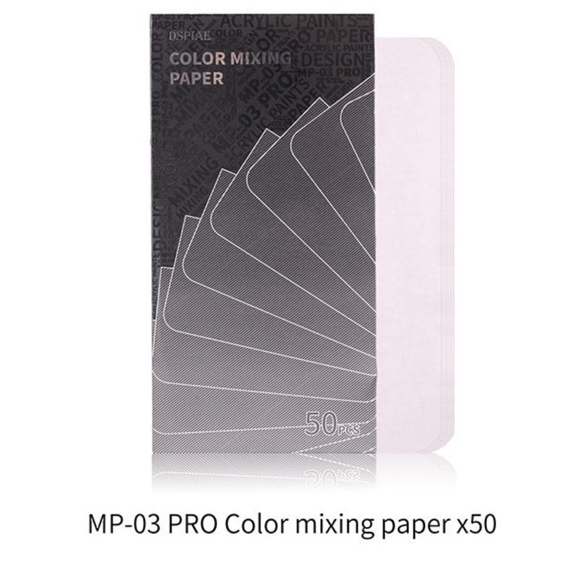 Dspaie Color Mixing Paper 50 pcs- DSP-MP-03-PRO