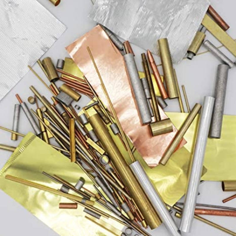 K&S Brass Strip Assortment 12 (12pcs Various Width/Thickness) KSE3407