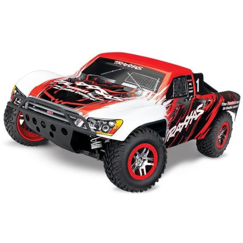 Traxxas 1/10 4WD Short Course Truck RTR Slash – Red TRA68086-4RED