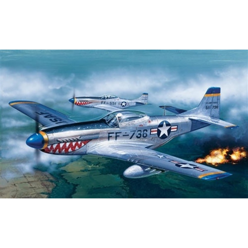 P51D Mustang 1/72 #0086 by Italeri