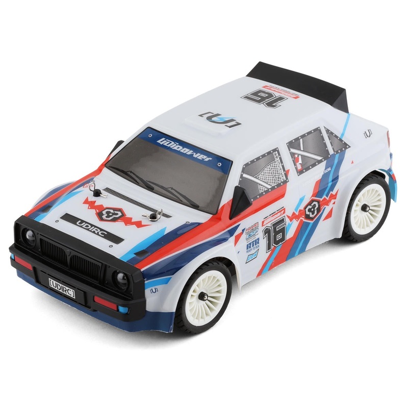 UDI RC Lancia Rally Pro 1/16 4WD RTR Brushless On-Road RC Car w/Drift Tire – UDI1603PRO