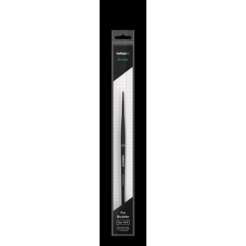 Vallejo Brush B01100 Round #10/0 Natural Hair
