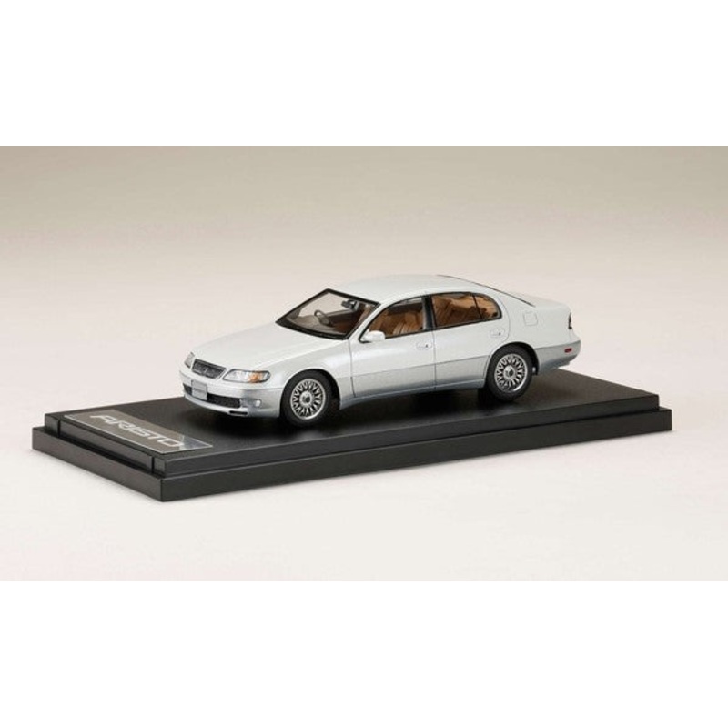 [ Back-order ] MARK43 PM43152CWT 1:43 Toyota ARISTO 3.0V (JZS147) Customized Version White Pearl Mica Toning G (051)