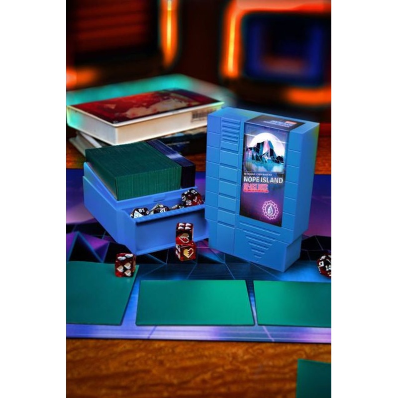 Infinite Black 1Up-Deck Box Blue Island