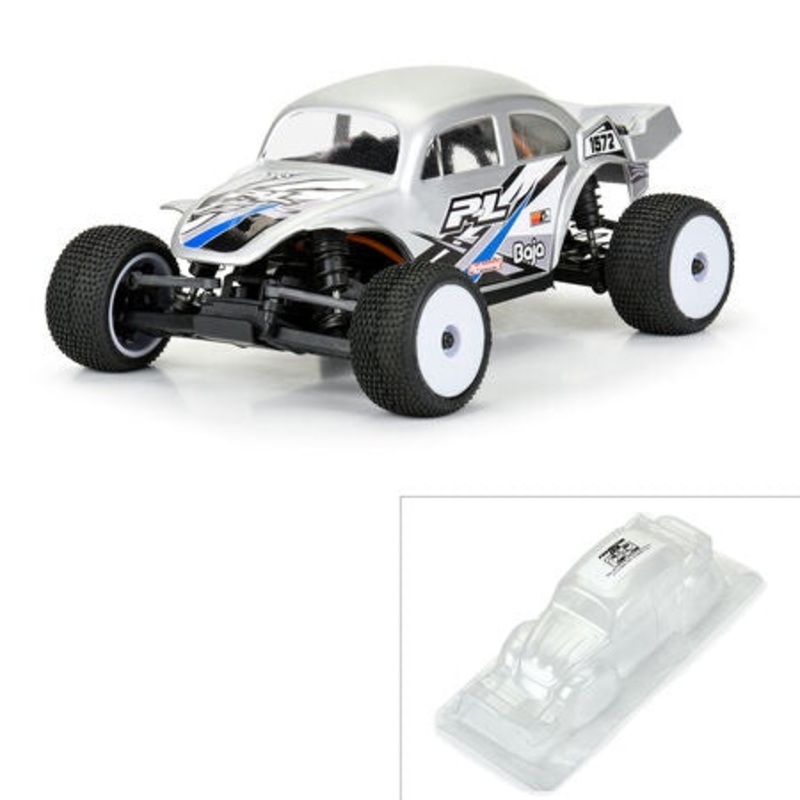 Pro-Line 1/28 VW Baja Bug Clear Body: Micro-T – PRO370300