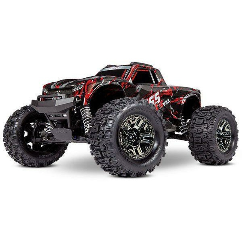 Traxxas 1/10 4WD Monster Truck RTR Hoss VXL – Red TRA90076-4SRED