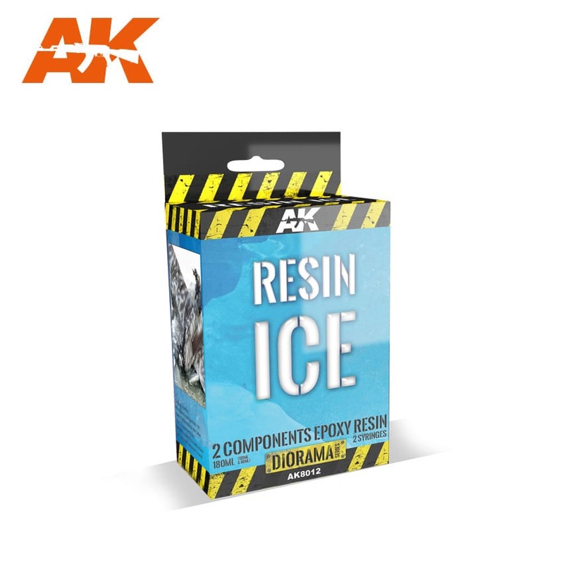 AK Interactive Resin Ice – 2 Components Epoxy Resin (150ml) AK-8012