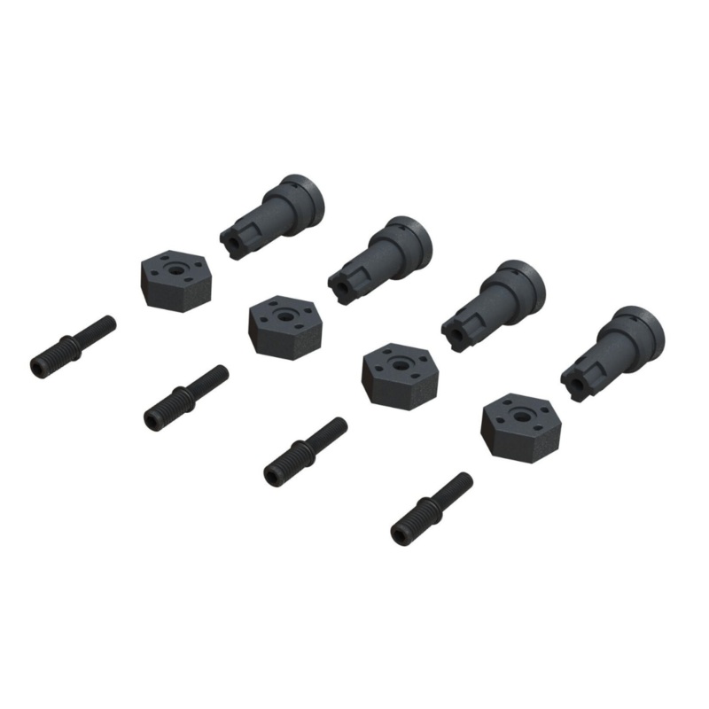 Arrma Wheel Axle and Hub Set – ARA311178