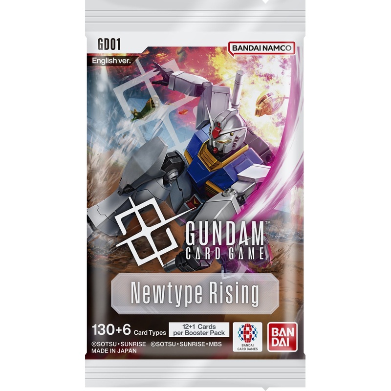Bandai Gundam Card Game GD-01 Newtype Rising Booster