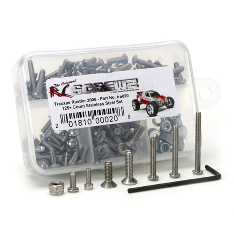 RC Screwz Traxxas Rustler XL5 Screw Set – RCZTRA020