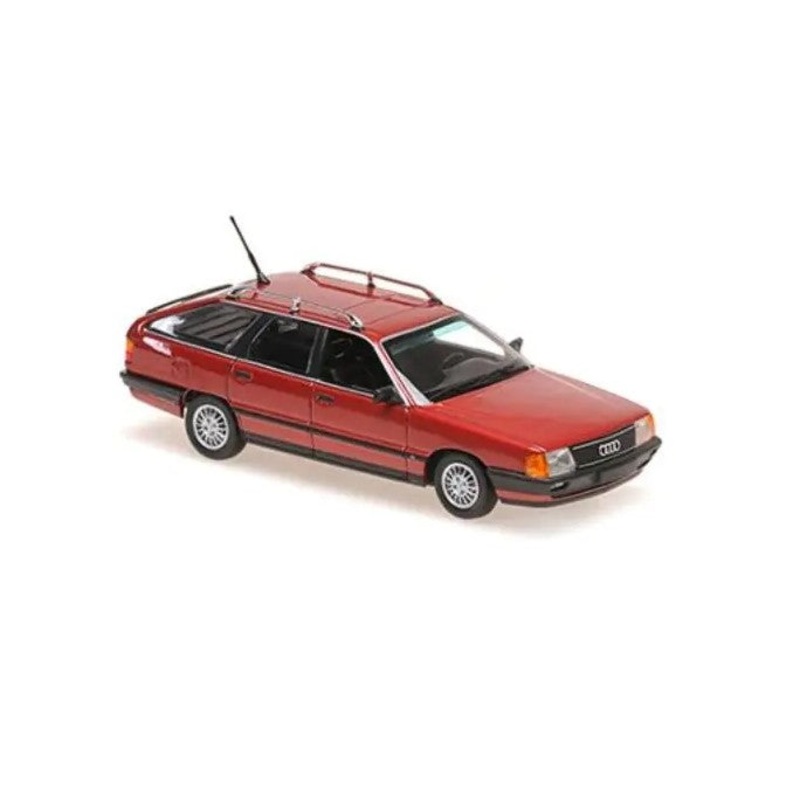 [ Back-order ] MINICHAMPS 940015211 1:43 Audi 100 (C3) Avant 1990 Red model car
