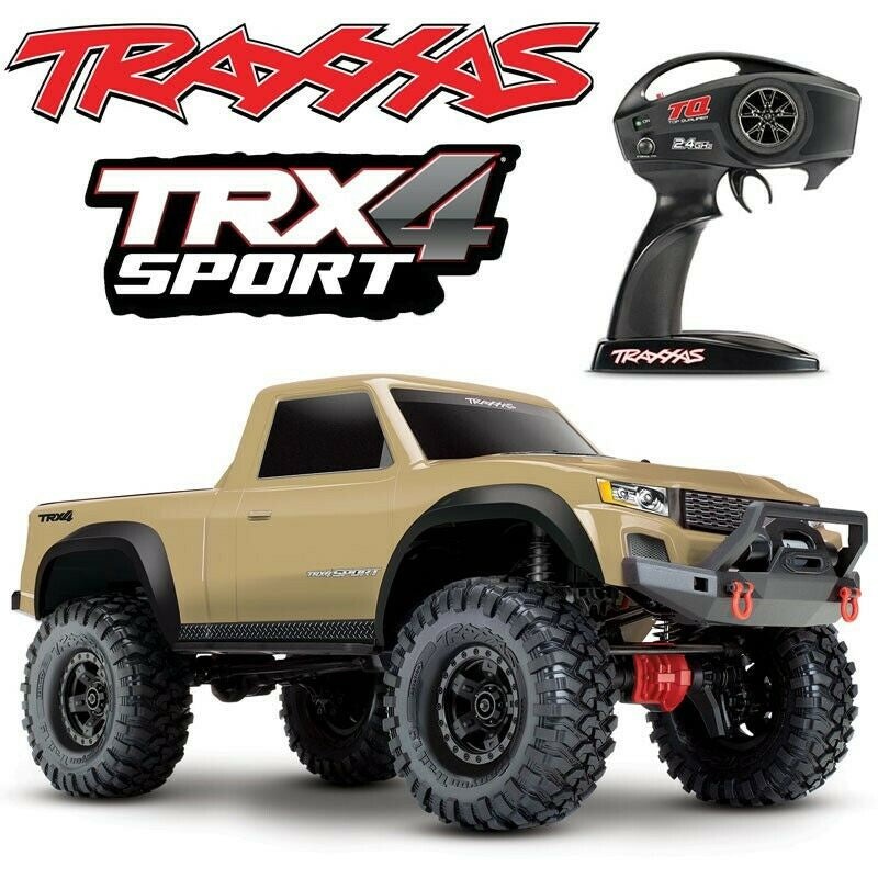 Traxxas 1/10 4WD Crawler RTR TRX-4 Sport – Tan TRA82024-4TAN