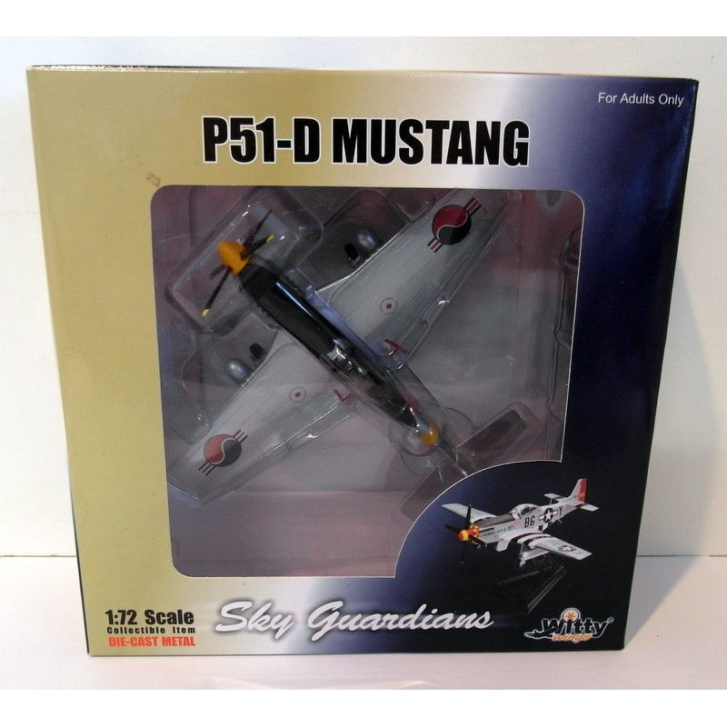 Witty Wings 1/72 Scale Diecast – WTW-72-004-004 P51-D Mustang