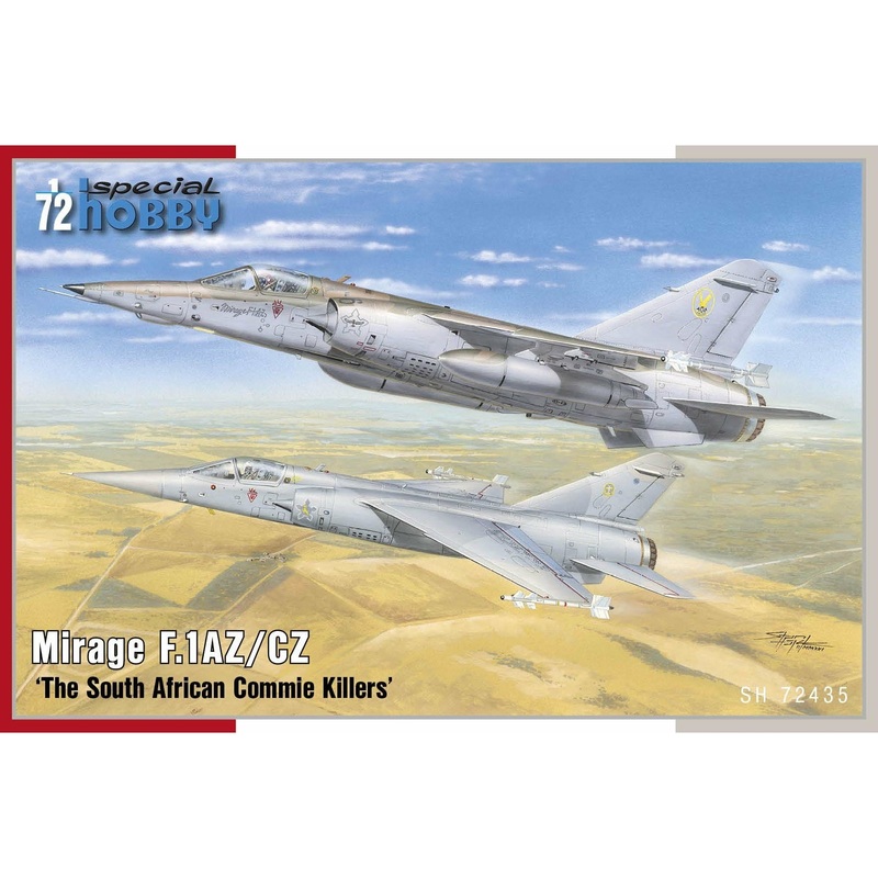 Mirage F.1AZ/CZ The South African Commie Killers 1/72 #SH72435 by Special Hobby