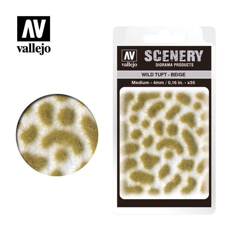 Vallejo Wild Tuft Beige – Medium SC408