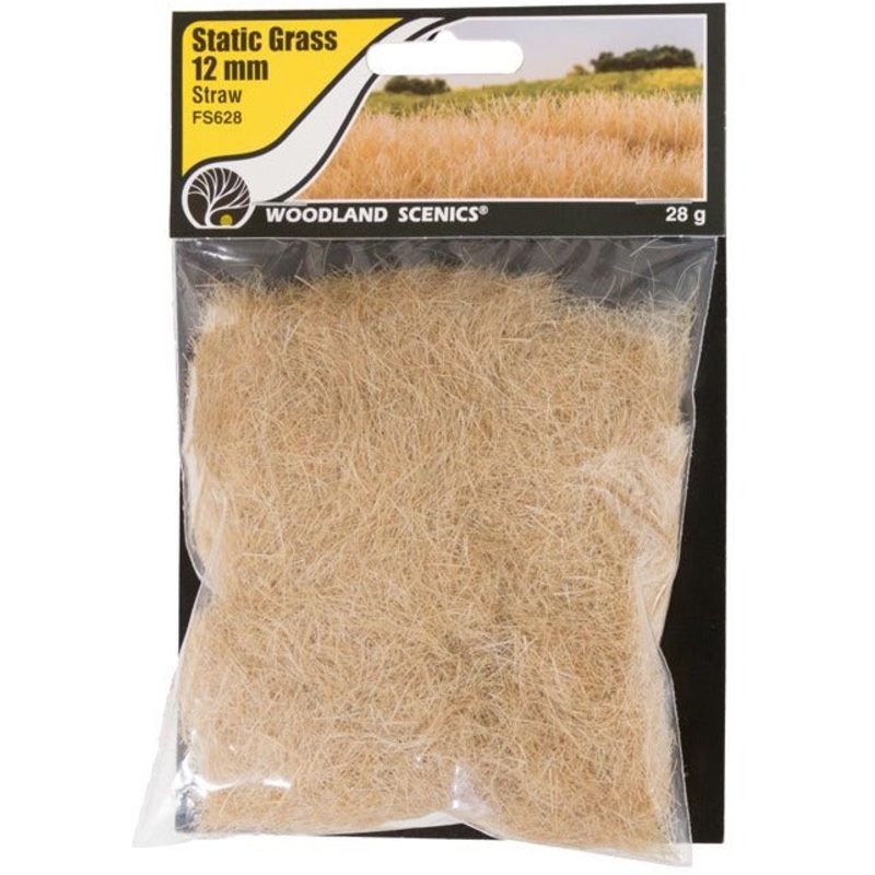 Woodland Scenics Static Grass – 12mm (Straw) WOO628