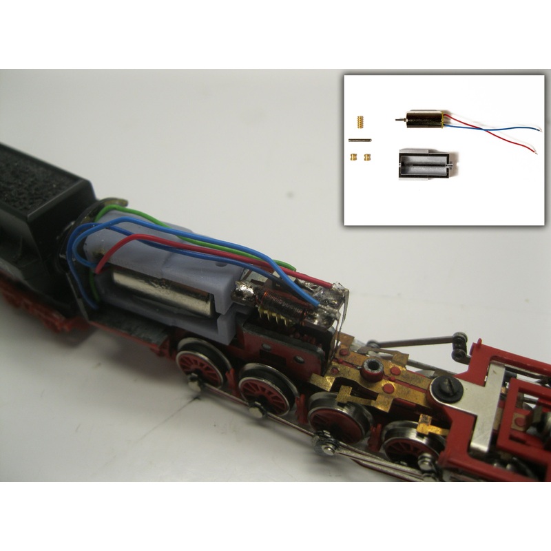 Conversion kit coreless motor replaces Minitrix motor 41205120