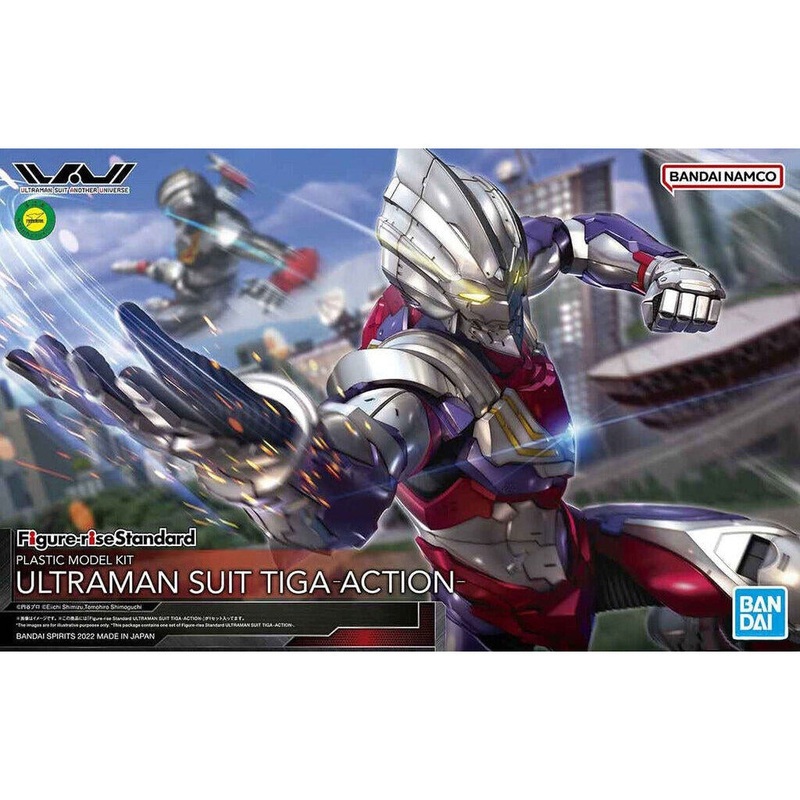 Ultraman Suit Tiga 1/12 – Figure-rise Standard #5062076 Action Figure Model Kit by Bandai