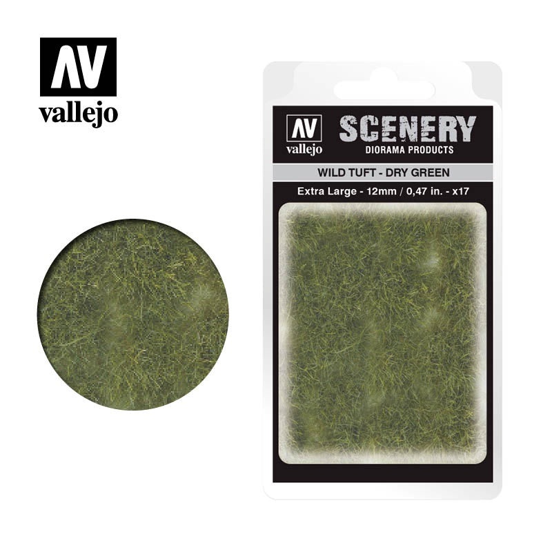 Vallejo Wild Tuft Dry Green – Extra Large SC424
