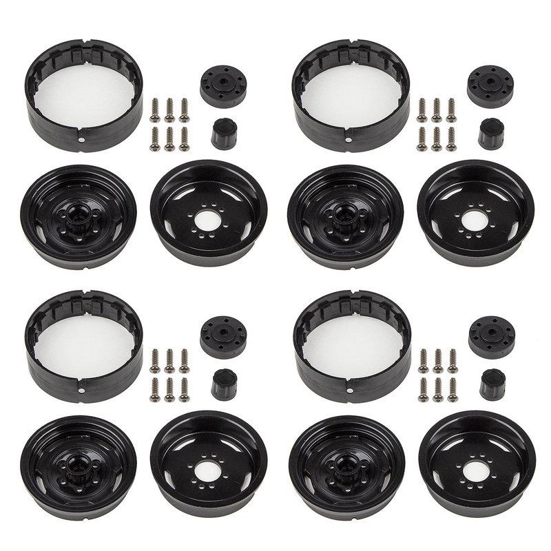 Element RC Enduro 1.9 Steelie Wheels (Black) (4) – ASC42328