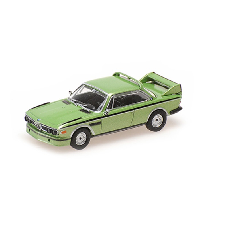 [ Back-order ] MINICHAMPS 870020120 1:87 BMW 3.0 CSL 1973 Green Metallic model car