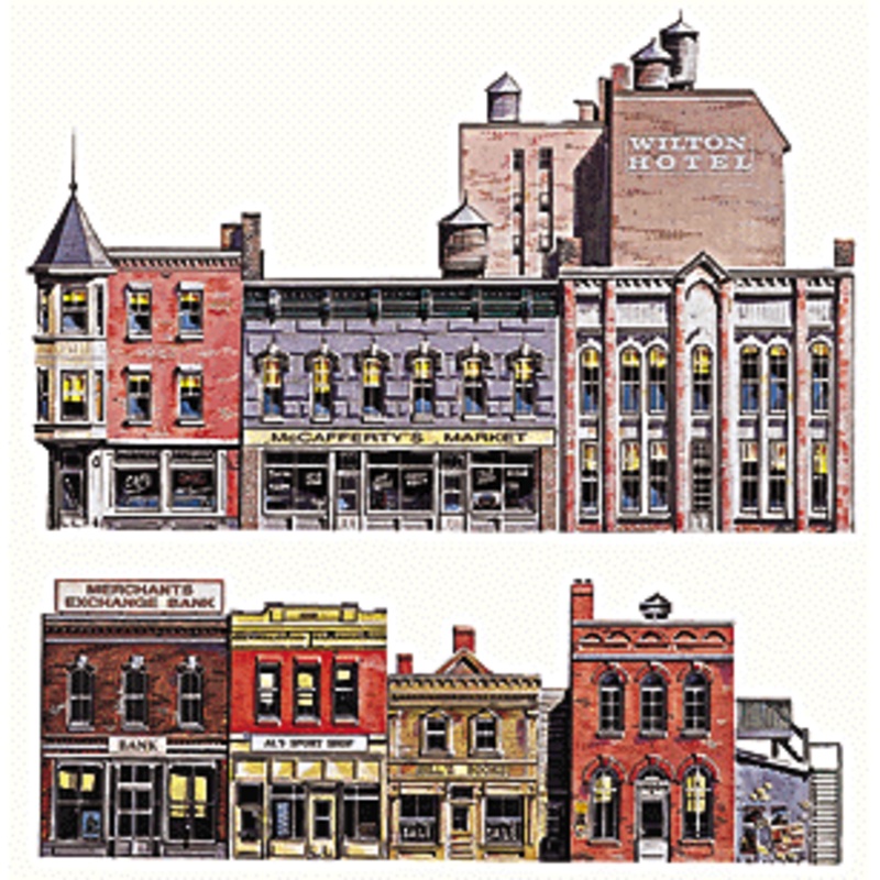 Background Building – Instant Buildings(TM) – Main Street Stores