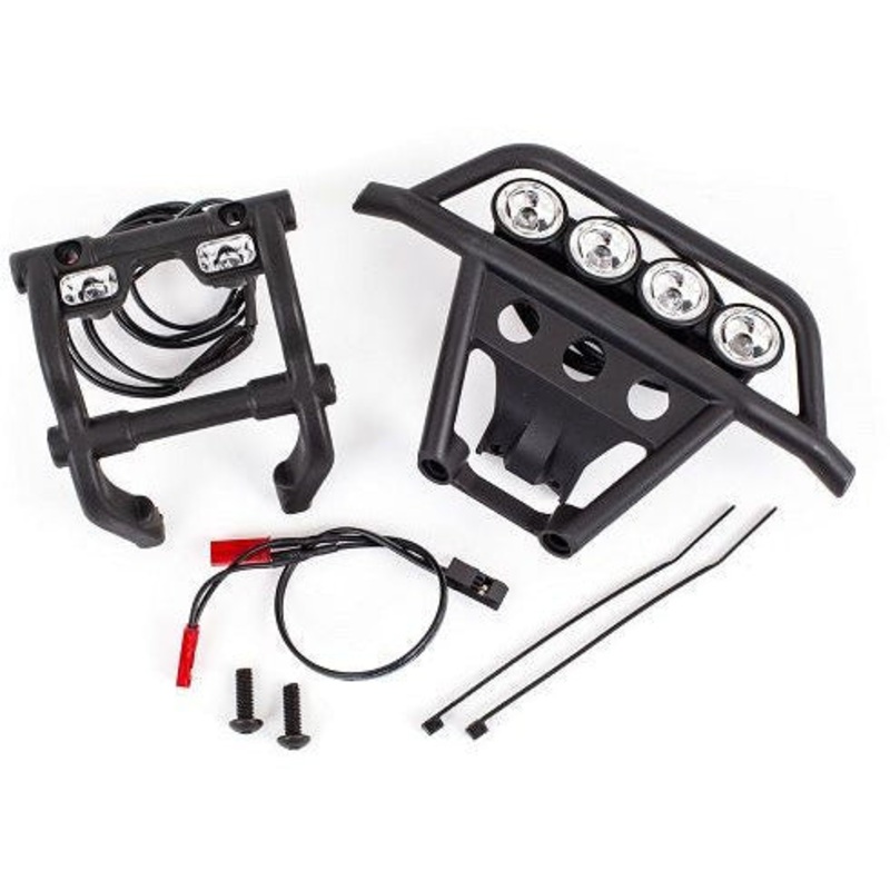 Exterior Detail Part: (1) Traxxas Stampede 4×4 Light Kit w/Front & Rear Bumpers