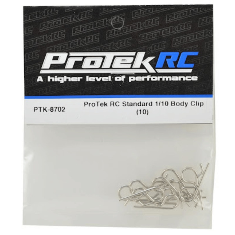 ProTek RC Standard Body Clip (10) (1/10 Scale) – PTK-8702