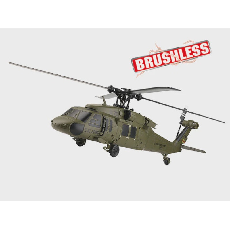 RC-Pro 4-Channels Brushless Black-Hawk R/C Helicopter – RTF K170
