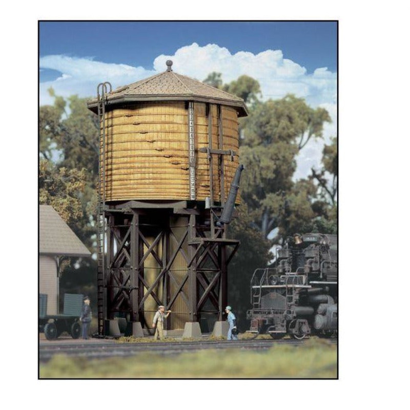 Wood Water Tank – Built-ups — Assembled – Yellow Ochre