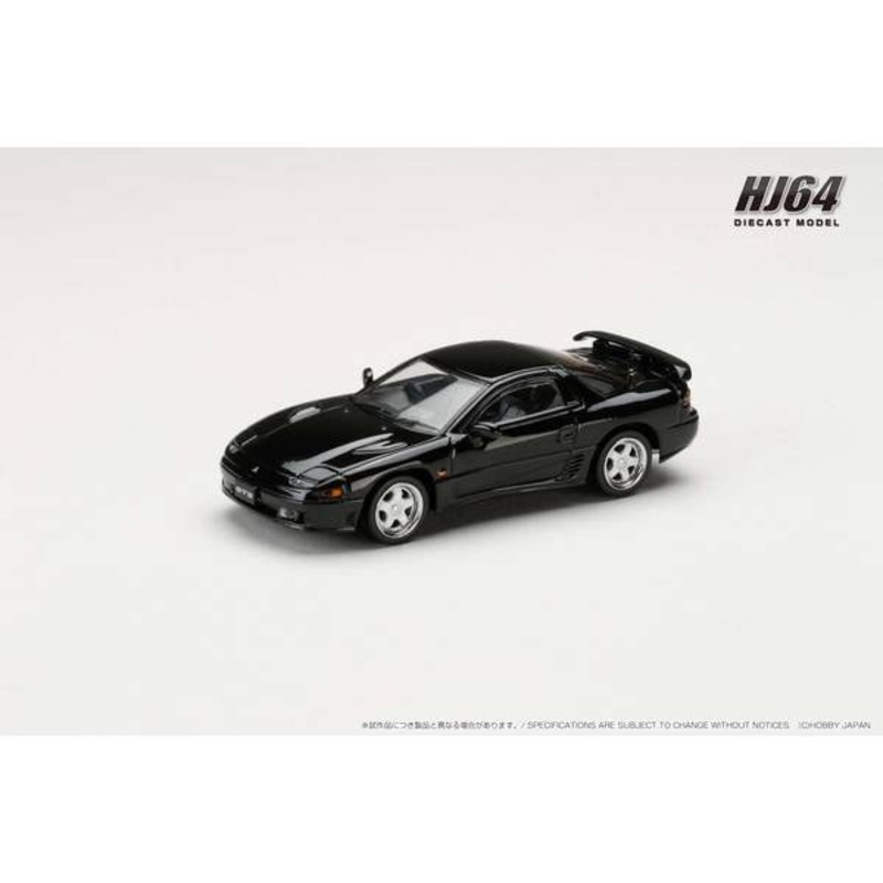 [ Back-order ] Hobby Japan HJ644065BK 1:64 MITSUBISHI GTO TWINTURBO JDM STYLE TOSCANA BLACK PEARL Diecast model car