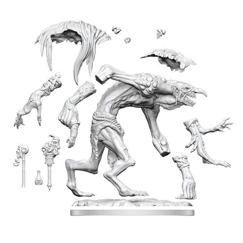 D&D Unpainted Mini – Troll 75043