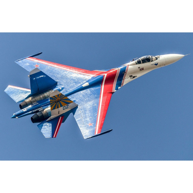 Su-27 Flanker B – Russian Knights 1/48 #81776 by Hobby Boss